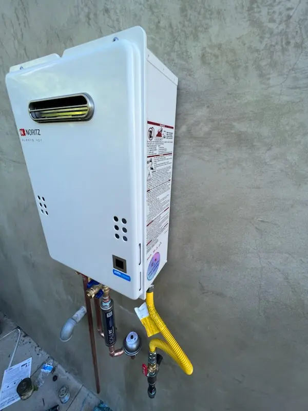 Tankless water heater installation for Old Mouth North River homes